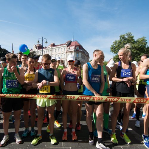 Vilniaus pusmaratonio bėgimas „We Run Vilnius“  © V. Skaraičio/ BFL nuotr.