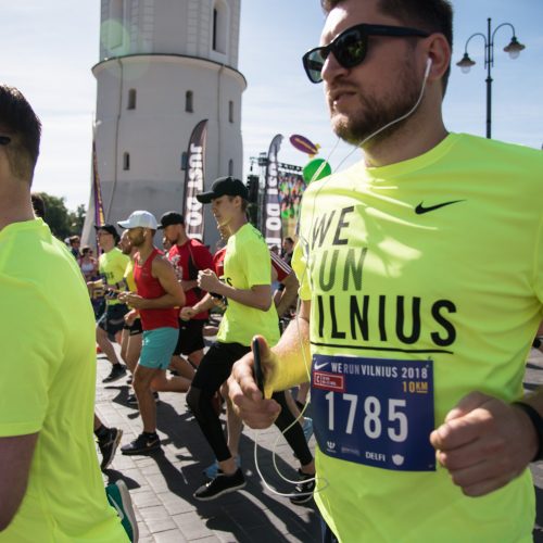 Vilniaus pusmaratonio bėgimas „We Run Vilnius“  © V. Skaraičio/ BFL nuotr.
