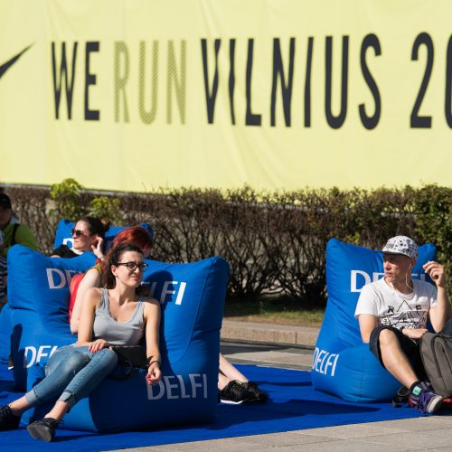 Vilniaus pusmaratonio bėgimas „We Run Vilnius“  © V. Skaraičio/ BFL nuotr.