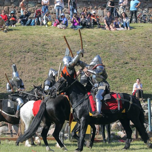 Hanzos dienos 2018. Raitelių kovos  © Evaldo Šemioto nuotr.