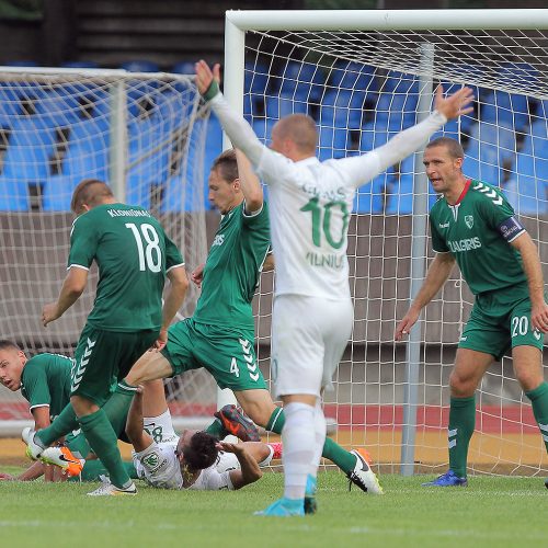 A lyga: „Kauno Žalgiris“ – Vilniaus „Žalgiris“ 1:1  © Evaldo Šemioto nuotr.