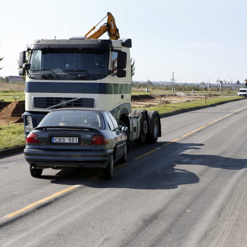 Avarija Jūrininkų prospekte  © Vytauto Petriko nuotr.