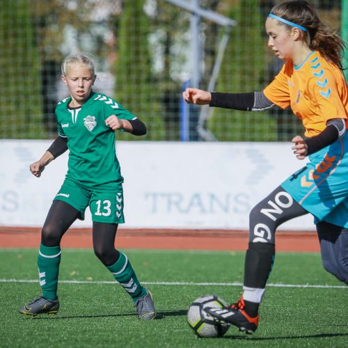 LMFA Lietuvos mergaičių futbolo čempionato 2006 m. gimusių mergaičių finalinis etapas  © Vytauto Petriko nuotr.