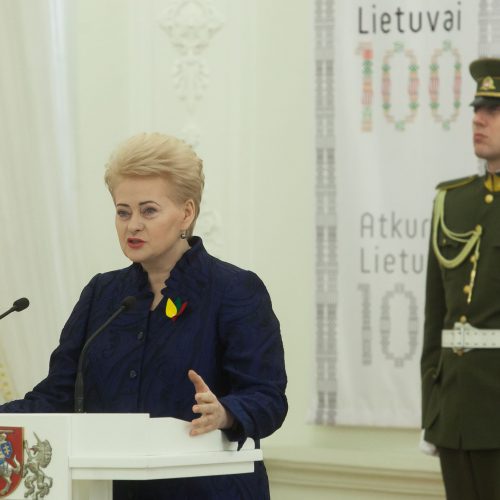 Apdovanojimai už nuopelnus Lietuvai  © D. Labučio / ELTOS, R. Dačkaus / Prezidentūros nuotr.