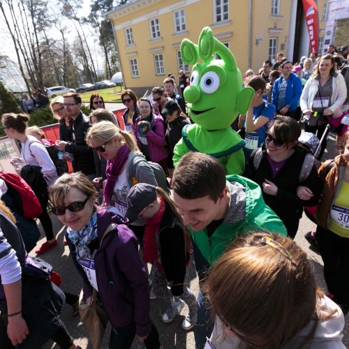 Verkių regioniniame parke – masinis ėjimas  © G. Bartuškos (ELTA) nuotr.