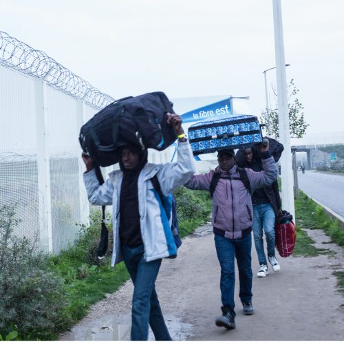 Prancūzijoje išardomos migrantų ,,Džiunglės“  © Scanpix nuotr.