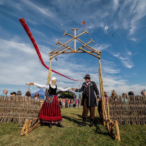 Vestuvinis Joninių festivalis Neringoje  © Vytauto Petriko nuotr.