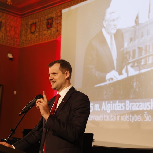 A. Brazausko inauguracijos metinės   © Mariaus Morkevičiaus (ELTA) nuotr.