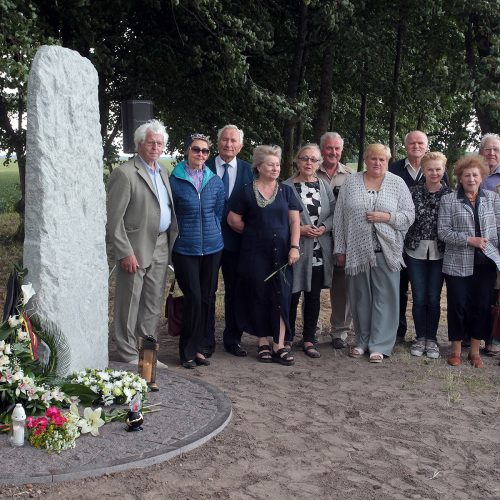 Atidengtas paminklas Jonui Vailokaičiui  © Evaldo Šemioto nuotr.