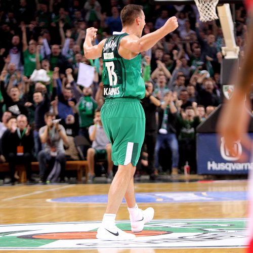 Eurolyga: „Žalgiris“ – „Crvena zvezda“ 78:76  © Evaldo Šemioto nuotr.