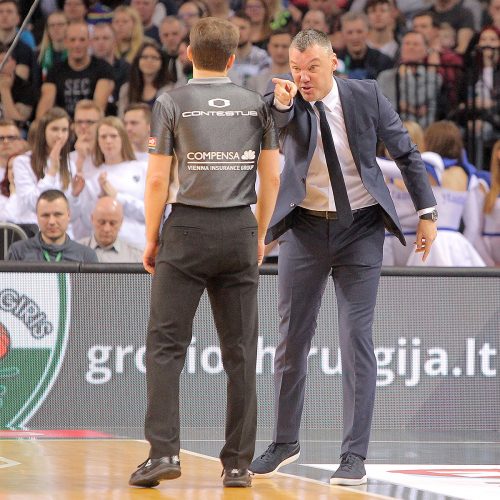 LKL: „Žalgiris“ – „Lietuvos rytas“ 77:66  © Evaldo Šemioto nuotr.