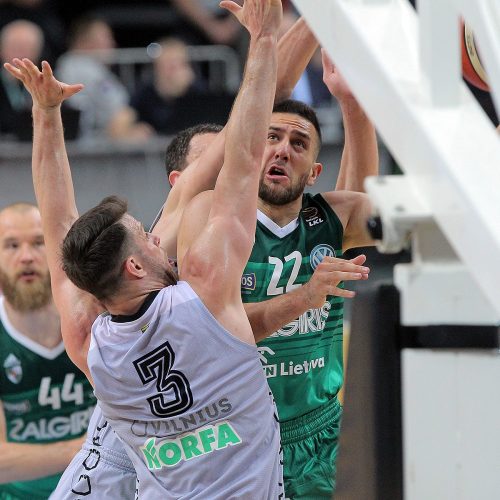 LKL finalas: „Žalgiris“ – „Lietuvos rytas“ 90:80  © Evaldo Šemioto ir Eitvydo Kinaičio nuotr.