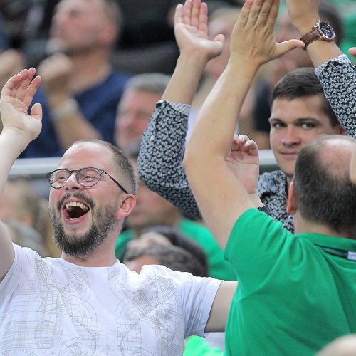 LKL finalas: „Žalgiris“ – „Lietuvos rytas“ 90:80  © Evaldo Šemioto ir Eitvydo Kinaičio nuotr.