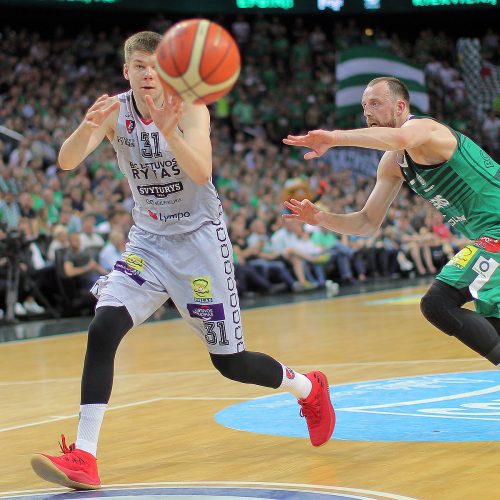 LKL finalas: „Žalgiris“ – „Lietuvos rytas“ 90:80  © Evaldo Šemioto ir Eitvydo Kinaičio nuotr.