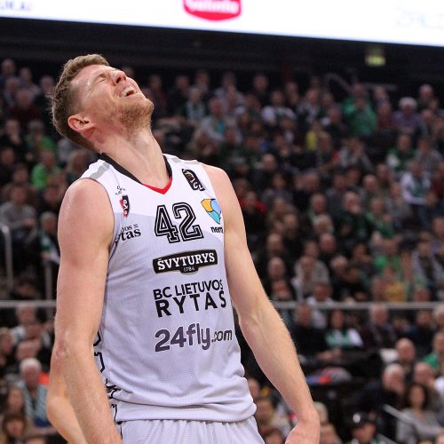 LKL: „Žalgiris“ – „Lietuvos rytas“ 63:65  © Evaldo Šemioto nuotr.