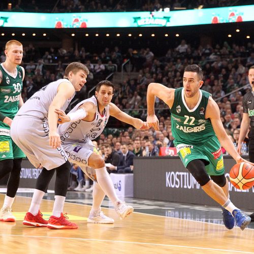 LKL: „Žalgiris“ – „Lietuvos rytas“ 63:65  © Evaldo Šemioto nuotr.