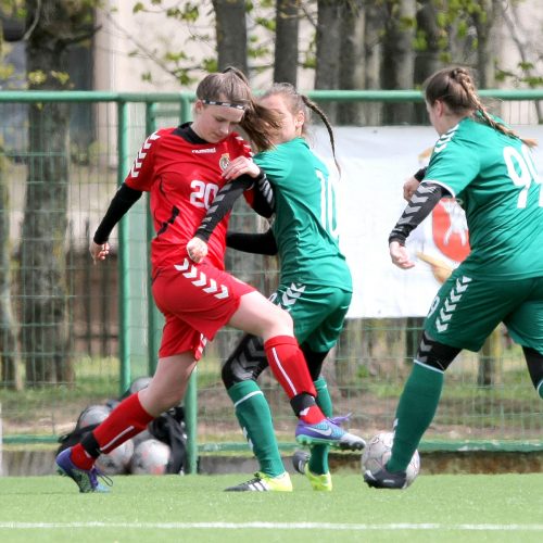 Moterų A lyga: „Kauno Žalgiris“ – Lietuva U17 7:1  © Evaldo Šemioto nuotr.