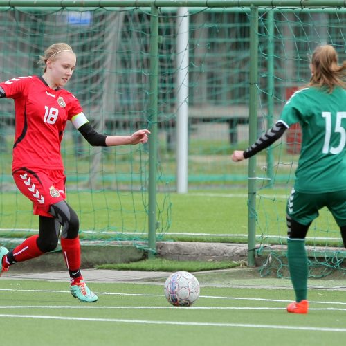 Moterų A lyga: „Kauno Žalgiris“ – Lietuva U17 7:1  © Evaldo Šemioto nuotr.