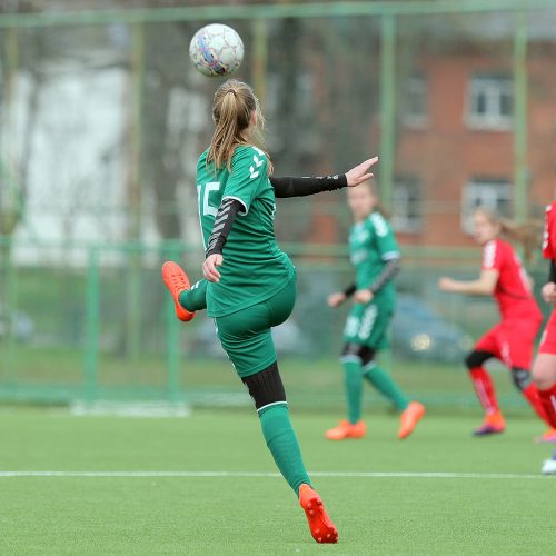 Moterų A lyga: „Kauno Žalgiris“ – Lietuva U17 7:1  © Evaldo Šemioto nuotr.