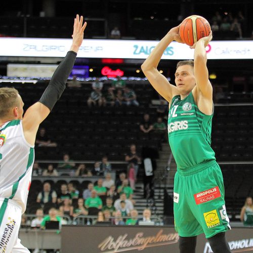 LKL ketvirtfinalis: „Žalgiris“ – „Nevėžis“ 95:70  © Evaldo Šemioto nuotr.