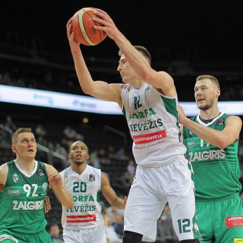 LKL ketvirtfinalis: „Žalgiris“ – „Nevėžis“ 95:70  © Evaldo Šemioto nuotr.