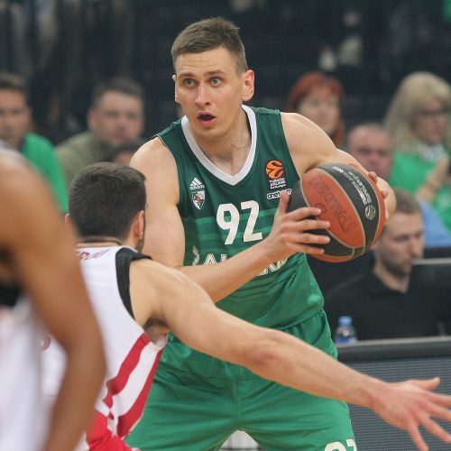 Eurolyga: „Žalgiris“ – „Olympiakos“ 80:60  © Evaldo Šemioto nuotr.