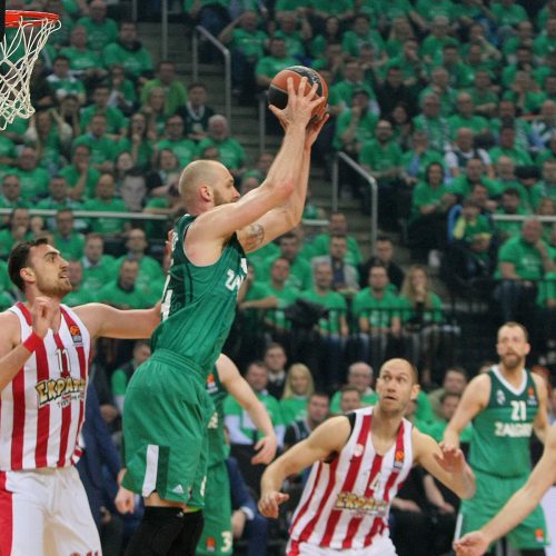 Eurolyga: „Žalgiris“ – „Olympiakos“ 80:60  © Evaldo Šemioto nuotr.