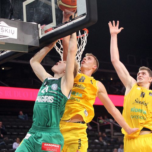 LKL: „Žalgiris“ – „Šiauliai“ 85:67  © Evaldo Šemioto nuotr.