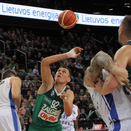 LKL: „Žalgiris“ – „Neptūnas“ 77:67  © Evaldo Šemioto nuotr.