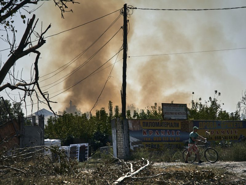 Rusija: Ukrainos pajėgos per naują puolimą patiria didelių nuostolių