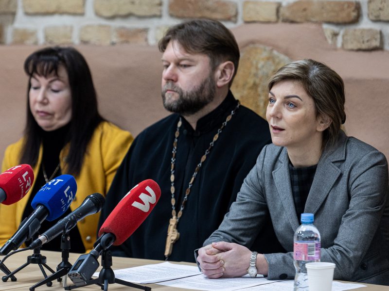 Lietuvos stačiatikių arkivyskupijos atstovų spaudos konferencija