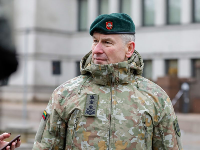 Kariuomenės vadas: situacija su ginkluotės įsigijimu – labai sudėtinga