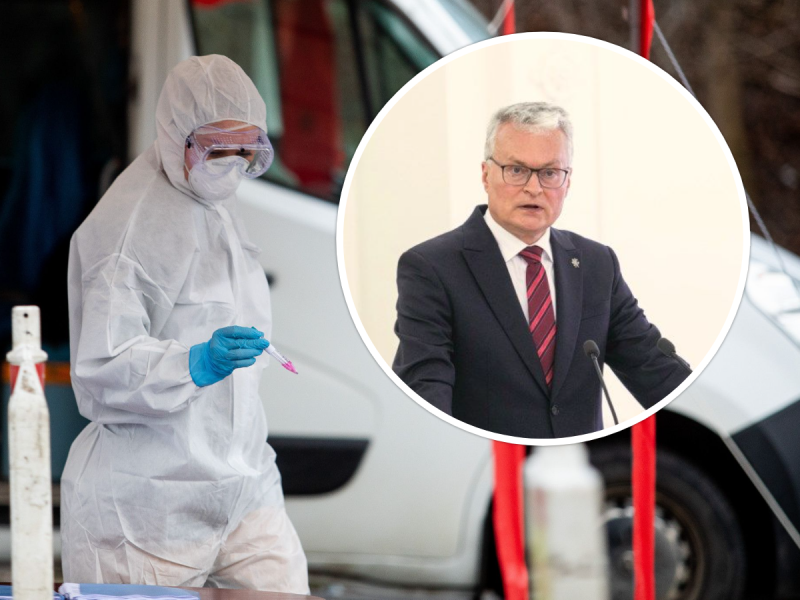 Prezidentūra: atmetęs veto dėl testų Seimas prisiima atsakomybę už rizikas