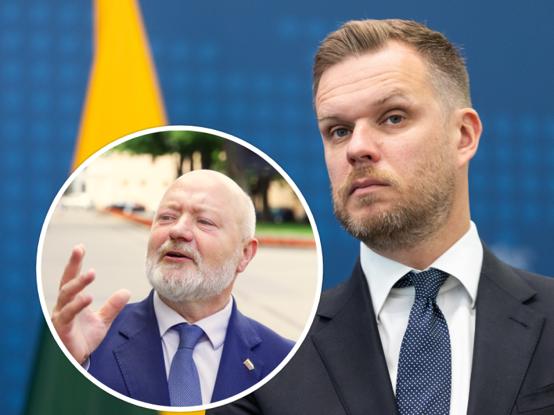 G. Landsbergis: E. Gentvilo reakcija ir karščiavimasis stebina