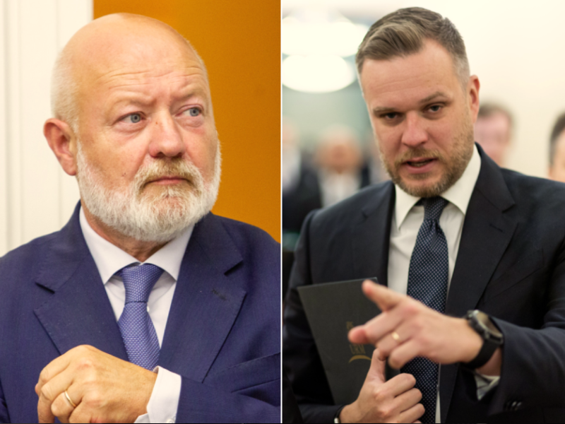 G. Landsbergis atsakė į E. Gentvilo laišką: aš nieko nelaikau vagimi
