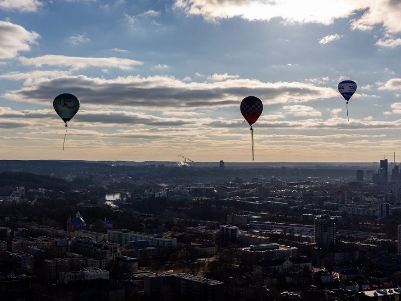 Lietuvos oro uostai nemato būtinybės griežtinti oro balionų judėjimą