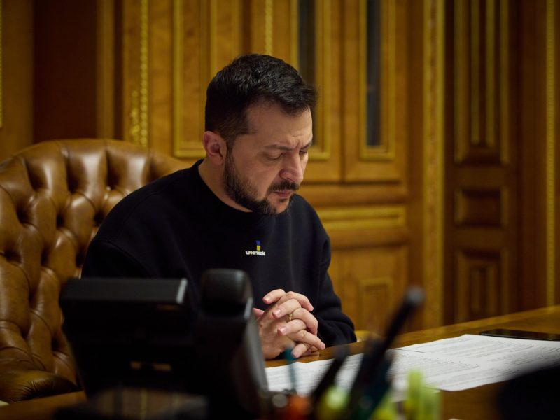 V. Zelenskis gegužę galimai lankysis Vokietijoje