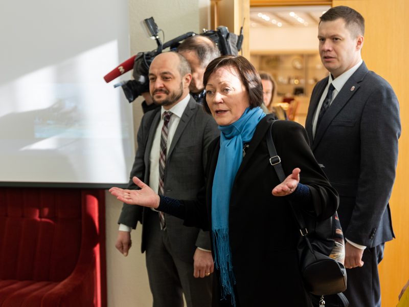 Seimo LVŽS frakcijos susitikimas su VRK pirmininke