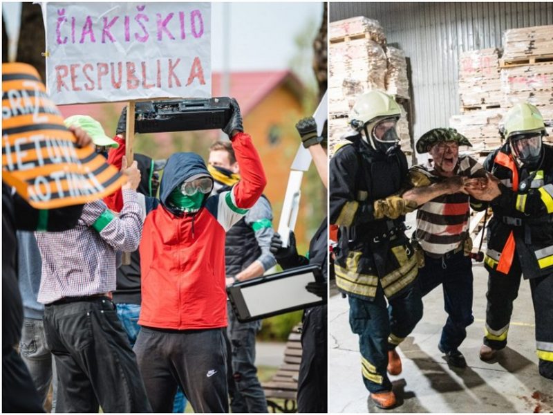 Pratybos Kauno rajone: turime mokytis veikti kartu
