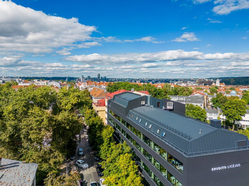„YIT Lietuva“ už daugiau nei 4 mln. eurų tęs „Erudito Licėjaus“ modernizavimą