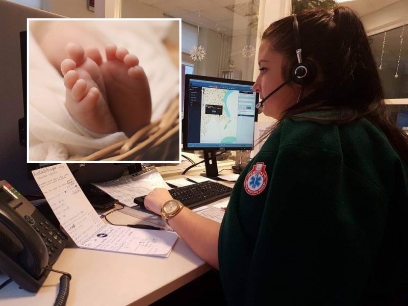 Gimdymas Telefonu Kalėdų Stebuklas Su Dispecerės Pagalba Kaunodiena Lt