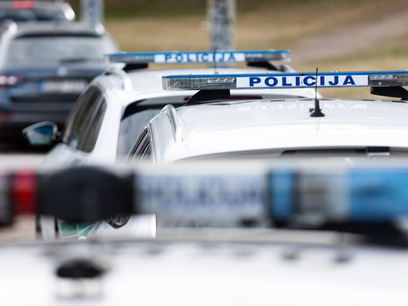 Įsiaudrinę jauni vyrai nenurimo net atvykus pareigūnams: vieną aptalžė rankomis, apspardė