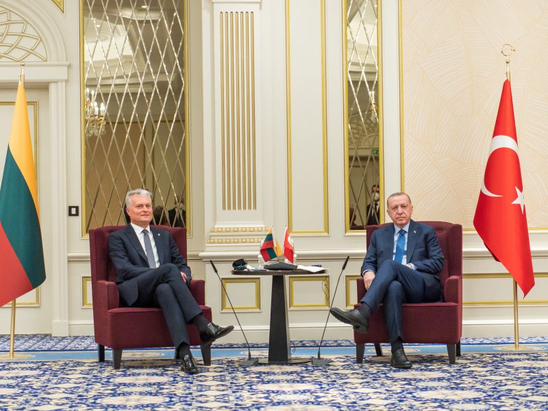 G. Nausėda išvyksta vizito į Turkiją, susitiks su R. T. Erdoganu