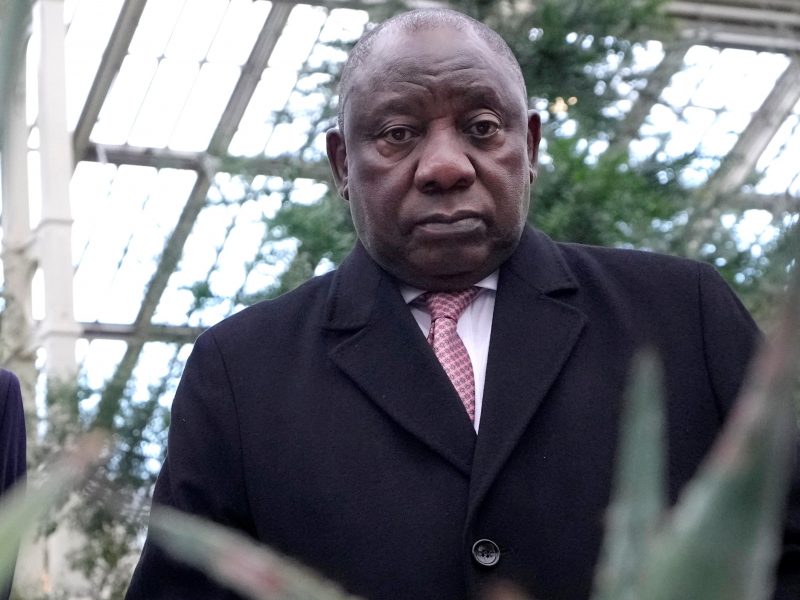 Pietų Afrikos Respublikoje per protestus prieš C. Ramaphosą suimta šimtai žmonių