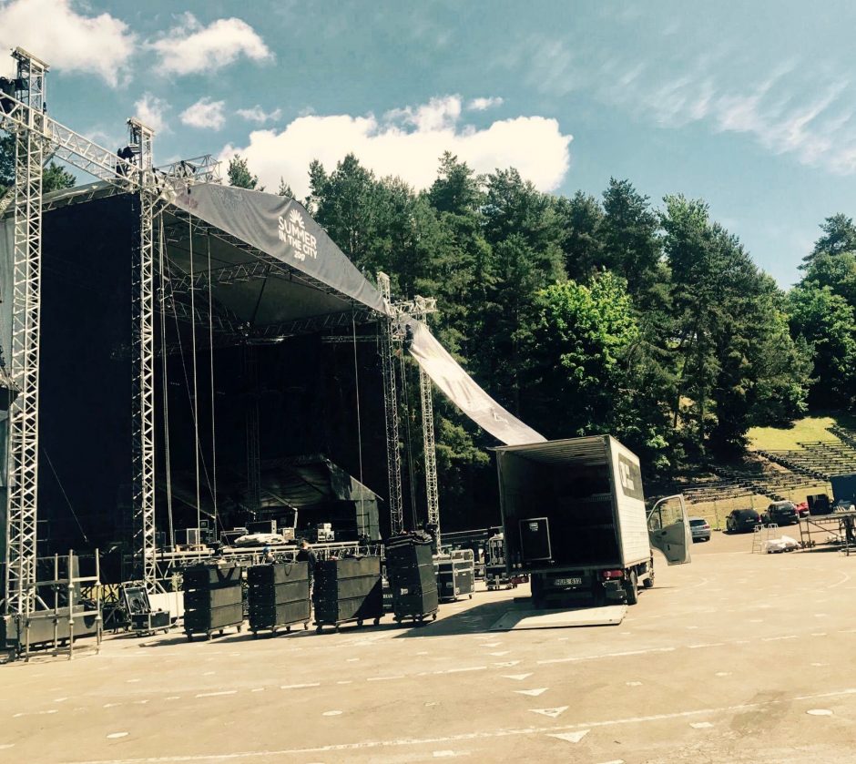 Vilniaus Kalnų parkas jau ruošiasi festivaliui „Summer In The City“