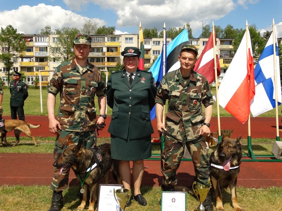 Tarnybinių šunų čempionate triumfavo belgų aviganis Grikis