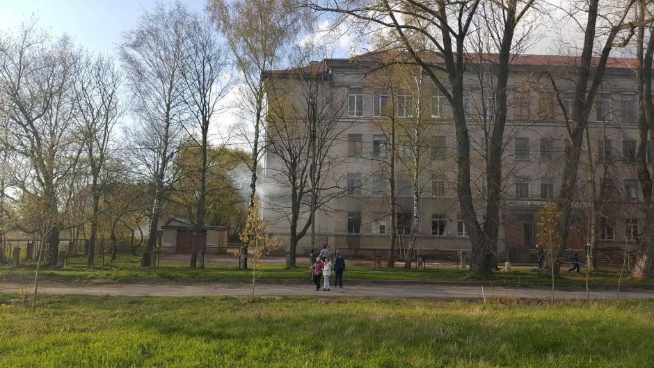 Klaipėdoje degė buvęs Moksleivių saviraiškos centras