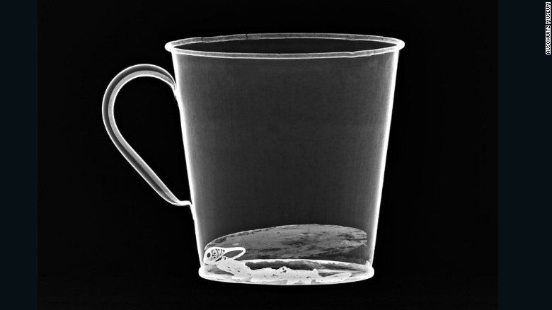 Nacių konfiskuoto puodelio dugne rastos 70 metų slėptos brangenybės