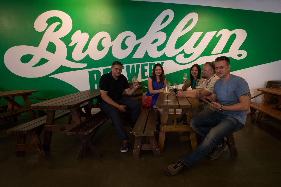 Lietuvos aludariai įkvėpimo semsis iš „Brooklyn Brewery“ meistrų