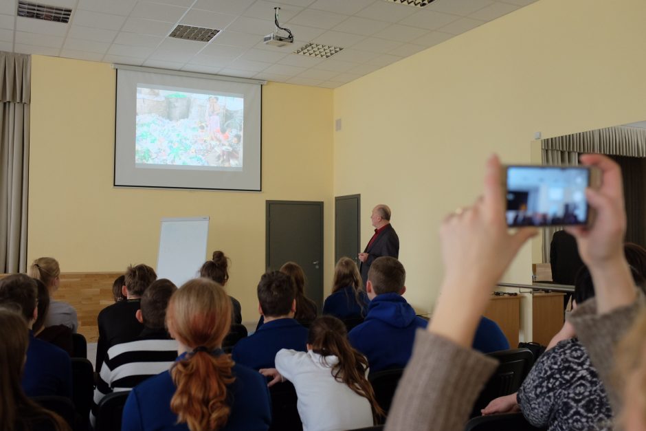 Moksleiviai savo miestą įamžins šalia upių